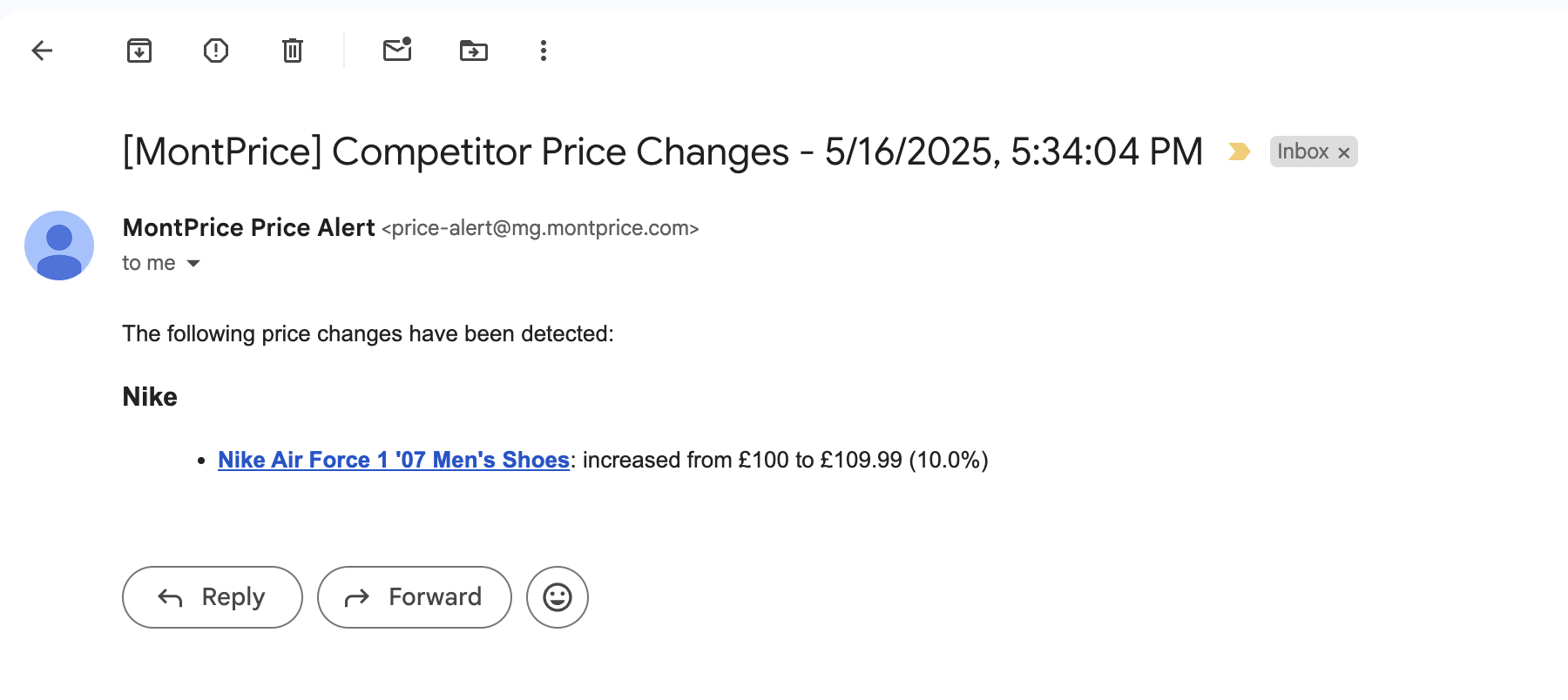 Price Analytics and Actions